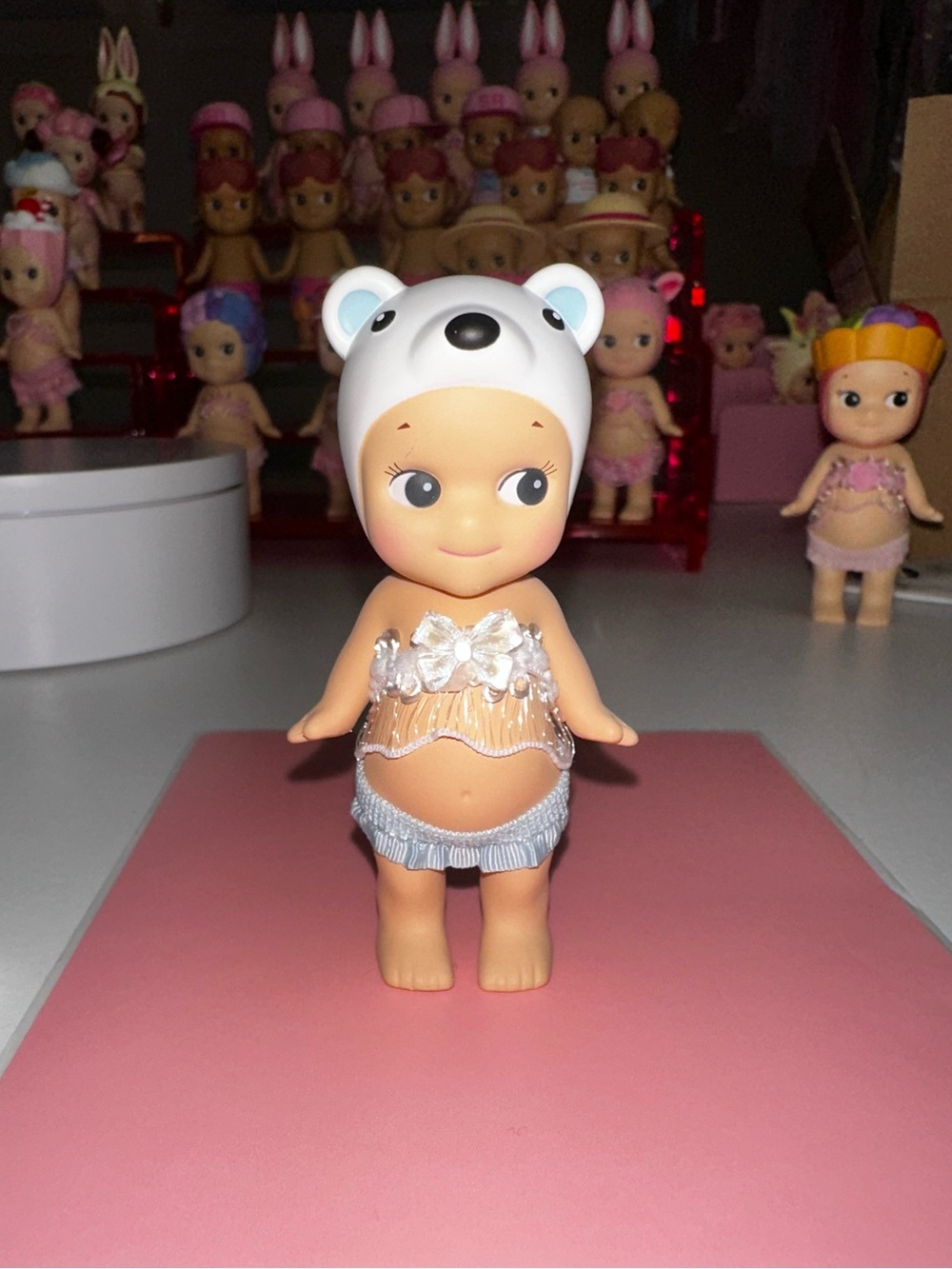100% authentic Sonny Angel (White Bear) with outfit. Brand new